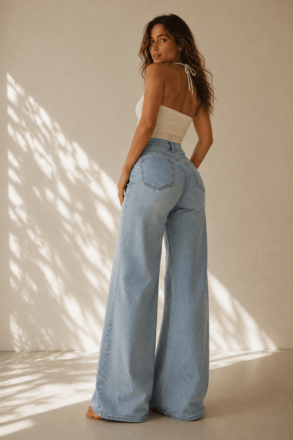 Wide-Leg Jean